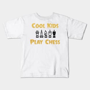 Cool Kids Play Chess , Funny Chess , Chess Player, Chess Gift, Chess Lover, Chess Kids T-Shirt